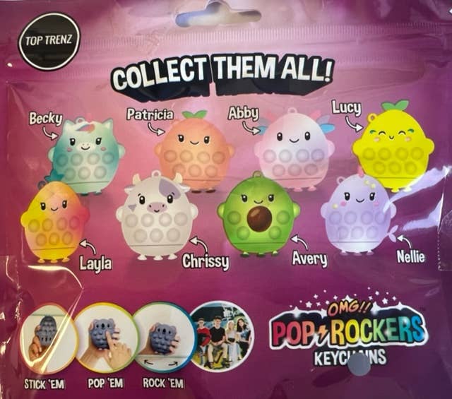 OMG Pop Rockers Keychains – My Sensory Tools